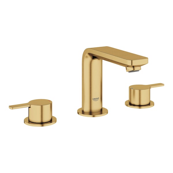 8-in. Widespread 2-Handle M-Size Bathroom Faucet 1.2 Gpm, Gold
